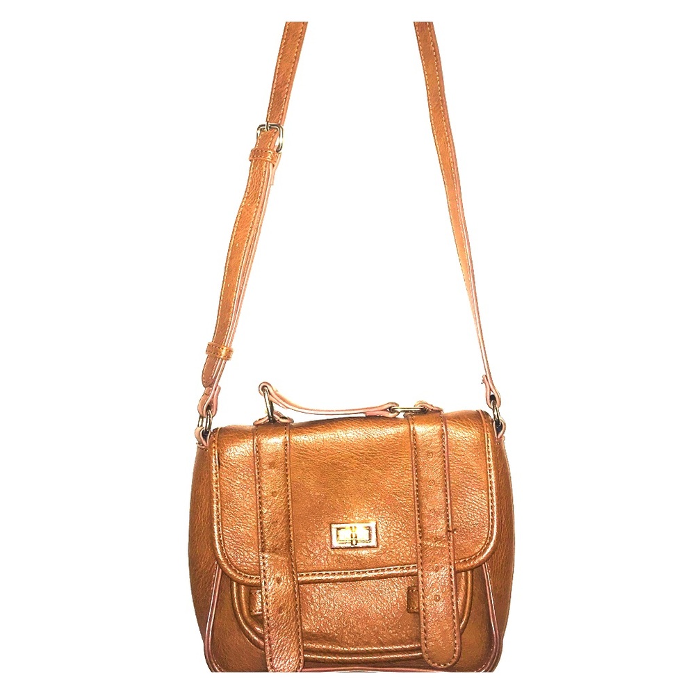 Brown shoulder bag